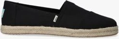 Toms Wm Alpargata Rope Espadrilles En Noir