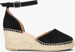 Via Vai Flora Braid Espadrilles En Noir