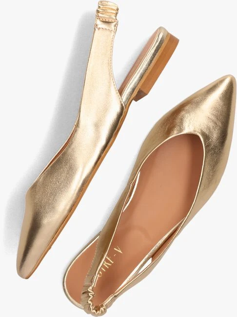 Notre-v 49136 Ballerines En Or – Image 5