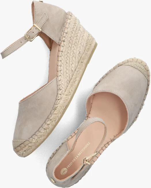 Fred De La Bretonière Fred De La Bretoniere 153010272 Espadrilles En Taupe – Image 5